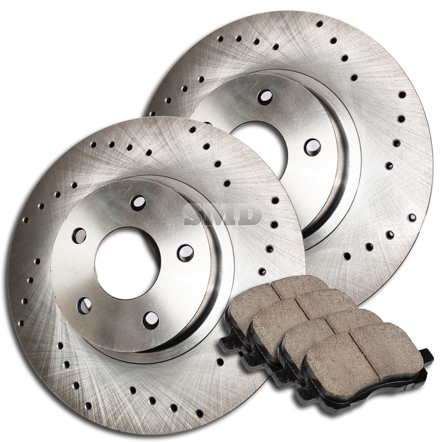brake disc rotor BMW 535D 535D XDRIVE 14-16 A0839 FIT 2010 2011 Audi A6 Quattro 3.0L SuperCharged 321mm FRONT Rotors Pads