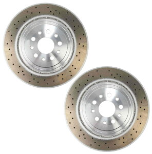 brake disc rotor SHWptH[}XyAZbg2tg360mmfBXNu[L[^[MuQuattroportep SHW Performance Pair Set 2 Front 360mm Disc Brake Rotors For Ghibli Quattroporte