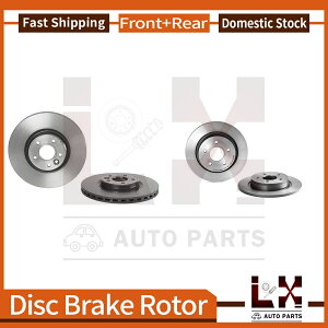 brake disc rotor �V�{���[�J�}��82-92�u���[�L�u���[�L�X�g�b�v1�N���b�NZ23 Front & Rear Brembo Coated OE Brake Rotors Set For 2011 Volvo S40�y���s�A���i�z