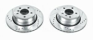 brake disc rotor Lexus GS300 2018 2019�u���[�L���[�^�[�h�����N���X - �t�����g�h���C�o�[�� Power Stop for 06-07 BMW 525xi Rear Evolution Drilled & Slotted Rotors - Pair -�y���s�A���i�z