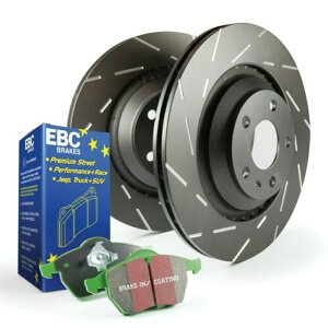 brake disc rotor �f�B�X�N�u���[�L�p�b�h�ƃ��[�^�[�L�b�g-S2�L�b�g�L�b�gGreentuff 2000�����USR���[�^�[���AS2KR1471 Disc Brake Pad and Rotor Kit-S2 Kits Greentuff 2000 and USR Rotors Rear S2KR1471