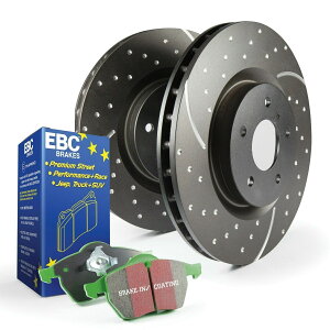 brake disc rotor EBC�u���[�LS3KF1166 S3�L�b�gGreenStuff 6000�����GD���[�^�[�g���b�N/SUV EBC Brakes S3KF1166 S3 Kits Greenstuff 6000 and GD Rotors Truck/SUV