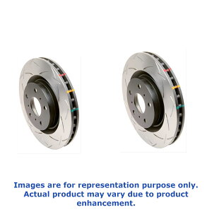 brake disc rotor DBA���A�y�A�X���b�g4000�V���[�YT3�X���b�g���[�^�[�p�q�����_�C�W�F�l�V�X DBA Rear Pair Slotted 4000 Series T3 Slot Rotor for Hyundai Genesis�y���s�A���i�z