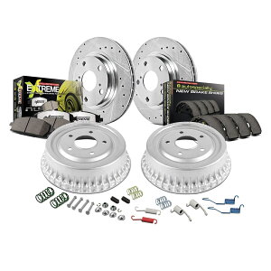 brake disc rotor z_VrbN12-15u[LLbgp[XgbvXg[gEHA[Z26hXbg For Honda Civic 12-15 Brake Kit Power Stop Street Warrior Z26 Drilled & Slotted