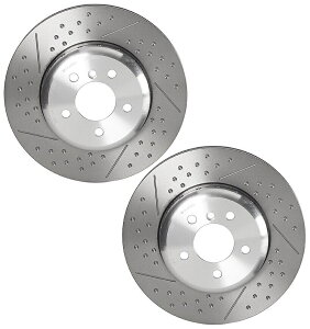 brake disc rotor BMW F30 F33 F36 M SPORT�p��2�̃��A�u���[�L�f�B�X�N���[�^�[�̃u�����{�y�A�Z�b�g Brembo Pair Set of 2 Rear Brake Disc Rotors Dimpled For BMW F30 F33 F36 M Sport�y���s�A���i�z