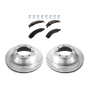 brake disc rotor Brake Disc and Pad Kit for E350 Van Ford E-350 Super Duty 2008-2011 Brake Disc and Pad Kit New for E350 Van Ford E-350 Super Duty 2008-2011�y���s�A���i�z
