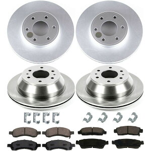 brake disc rotor u[LfBXNƃpbhLbg4փZbgV{[V{[gCuCU[9-7X Brake Disc and Pad Kits 4-Wheel Set New for Chevy Chevrolet Trailblazer 9-7x