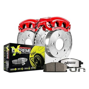 brake disc rotor ���Y�ő�10-17�u���[�L�L�b�g�p���[�X�g�b�v1�N���b�N�X�g���[�g�E�H���A�[Z26�h���� For Nissan Maxima 10-17 Brake Kit Power Stop 1-Click Street Warrior Z26 Drilled�y���s�A���i�z
