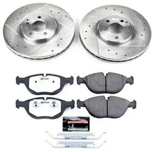 brake disc rotor 04-05�����Z�f�X�x���cE500�t�����gZ26�X�g���[�g�E�H���A�[�u���[�L�L�b�g�̃p���[�X�v�^�b�v PowerStop for 04-05 Mercedes-Benz E500 Front Z26 Street Warrior Brake Kit�y���s�A���i�z