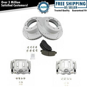 brake disc rotor Ford F250 F350�p�̃Z���~�b�N�p�b�h�p�t�H�[�}���X���[�^�[�u���[�L�L�b�g�L�����p�[ Ceramic Pad Performance Rotor Brake Kit Calipers for Ford F250 F350�y���s�A���i�z