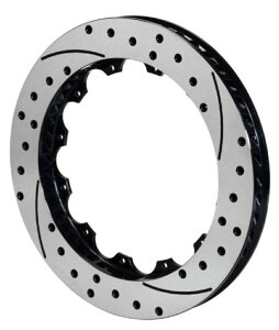 brake disc rotor Wilwood Rotor-SV-SRP 72 IRON-RH-BLK-DRILL 14.00 x 1.25-1.8.75�C���` Wilwood Rotor-SV-SRP 72 Iron-RH-BLK-Drill 14.00 x 1.25 - 12 on 8.75in�y���s�A���i�z