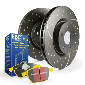 brake disc rotor EBC�u���[�L�L�b�g-S5 YellowStuff�����GD Rotors S5KR1265�t�B�b�g�FCadillac 2009-2 EBC Brake Kit - S5 Yellowstuff and GD Rotors S5KR1265 Fits:CADILLAC 2009 - 201