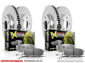 brake disc rotor �p���[�X�g�b�vK4098-26 Z26�X�g���[�g�E�H���A�[1�}�c�_MX-5�~�A�^�p�̃N���b�N�u���[�L�L�b�g Power Stop K4098-26 Z26 Street Warrior 1-Click Brake Kit for Mazda MX-5 Miata�y���s�A���i�z
