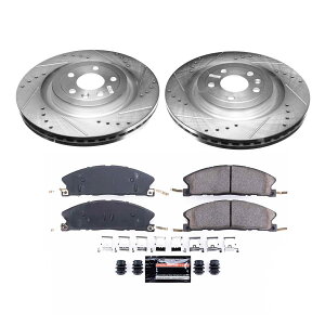 brake disc rotor p[Xgbv1 13-19tH[hx@C^[Zv^[[eBeBpZ23u[LLbgNbN Power Stop 1-Click Z23 Brake Kit for 13-19 Ford Police Interceptor Utility