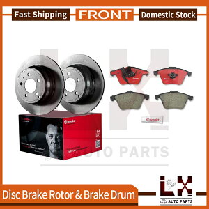 brake disc rotor �t�����g�u�����{�u���[�L���[�^�[���Z���~�b�N�u���[�L�p�b�h�Z�b�g�Z�b�gA6 2011 2010-2006 Front Brembo Brake Rotors & Ceramic Brake Pads Set Set For A6 2011 2010-2006
