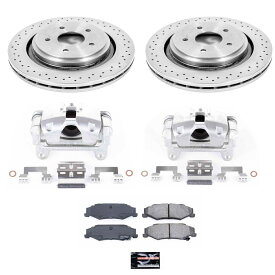 brake disc rotor kcoe5159パワースターブレーキディスクとキャリパーキット2輪セットリアシボレー KCOE5159 Powerstop Brake Disc and Caliper Kits 2-Wheel Set Rear New for Chevy