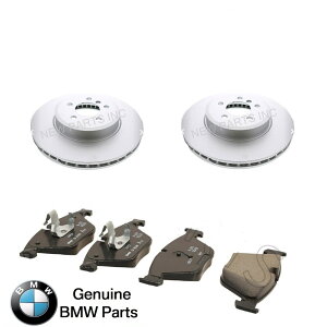 brake disc rotor BMW F10 F12 F13 F06�t�����g�x���g���[�L�f�B�X�N���[�^�[�ƃu���[�L�p�b�h�L�b�g�{�� For BMW F10 F12 F13 F06 Front Vented rake Disc Rotors & Brake Pads Kit Genuine