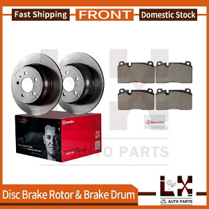 brake disc rotor �t�����g�u�����{�u���[�L���[�^�[�ƃZ���~�b�N�u���[�L�p�b�h�Z�b�g�Z�b�g2013-2016 Front Brembo Brake Rotors & Ceramic Brake Pads Set Set For Q5 2013-2016�y���s�A���i�z
