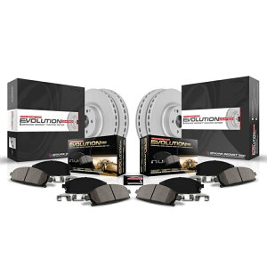 brake disc rotor Lexus ES350�̃p���[�X�g�b�v�u���[�L�L�b�g2007-2012�t�����g�����AZ17 Evolution Geomet Power Stop Brake Kit For Lexus ES350 2007-2012 Front & Rear Z17 Evolution Geomet�y���s�A���i�z