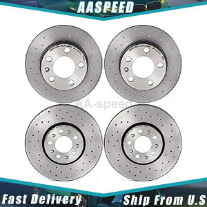 brake disc rotor 1999-2010tHNX[Q4xtgAfBXNu[L[^[u{ For 1999-2010 Volkswagen 4X Front Rear Disc Brake Rotor Brembo