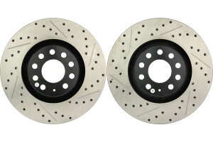 brake disc rotor 2001N2009ÑAEfBA4i42357j̃tgyASTOPTECHfBXNu[L[^[ Front PAIR Stoptech Disc Brake Rotor for 2001-2009 Audi A4 (42357)