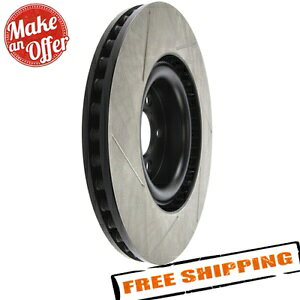 brake disc rotor STOPTECH 126.61116SLX|[cXbgXbgtgu[L[^[2015-2019tH[h}X^O StopTech 126.61116SL Sport Slotted Front Brake Rotor for 2015-2019 Ford Mustang