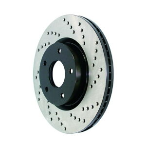 brake disc rotor STOPTECH���A�h���C�o�[�T�C�h�u���[�L���[�^�[ - �X�|�[�c�N���X�h���� StopTech Rear Driver Side Brake Rotor -Sport Cross Drilled�y���s�A���i�z