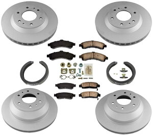 brake disc rotor fBXN[^[u[LpbhV{[gCuCU[pXvOXvOGNXeXg02-05 Disc Rotors Brake Pads Parking Shoes Springs for Chevrolet Trailblazer EXT 02-05