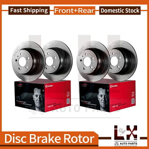 brake disc rotor 2003-2012 FX35ɐݒ肳ꂽtgAu{R[eBOOEu[L[^[Zbg Front & Rear Brembo Coated OE Brake Rotors Set For 2003-2012 FX35