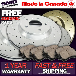 brake disc rotor Z0108 FIT 2008 2009YAeB}NXhhu[L[^[Z~bNpbhF+R Z0108 FIT 2008 2009 Nissan Altima Cross Drilled Brake Rotors Ceramic Pads F+R