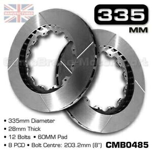 brake disc rotor �u���[�L�f�B�X�N /���[�^�[335mm x 28mm 12�{���g�i50mm�p�b�h�j8 PCD CMB0485 BRAKE DISCS / ROTORS 335MM X 28MM 12 BOLT (50MM PAD) 8 PCD CMB0485�y���s�A���i�z