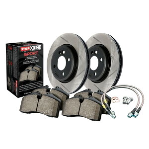 brake disc rotor 2007N2008Ñ~jN[p[̃XgbvebNfBXNu[Lpbhƃ[^[Lbg StopTech Disc Brake Pad and Rotor Kit for 2007 - 2008 Mini Cooper
