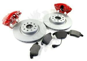 brake disc rotor OEM VWAEfBMK5 MK6 288mm312mmtgu[L[^[AbvO[hLbgLp[pbhZbg OEM VW Audi Mk5 Mk6 288mm to 312mm Front Brake Rotor Upgrade Kit Caliper Pad Set