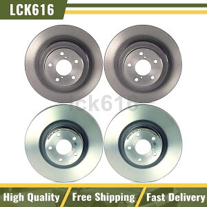 brake disc rotor 2003�N����2006�N�̃X�o���o�W���̃u�����{�u���[�L���[�^�[�t�����g���A�L�b�g�Z�b�g4 Brembo Brake Rotors Front Rear Kit Set of 4 For 2003-2006 Subaru Baja�y���s�A���i�z