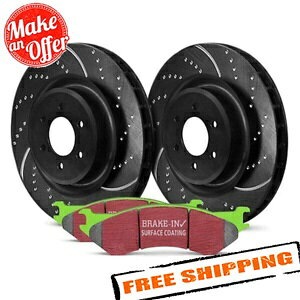 brake disc rotor 04-11�t�H�[�hF-150�p��EBC�X�e�[�W3�g���b�N��SUV Dempled��Slotted Lear Brake Kit EBC Stage 3 Truck & SUV Dimpled & Slotted Rear Brake Kit for 04-11 Ford F-150�y���s�A���i�z