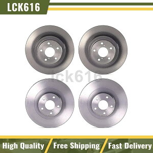 brake disc rotor 2004�N����2006�N�̃X�o���o�W���̃u�����{�u���[�L���[�^�[�t�����g���A�L�b�g�Z�b�g4 Brembo Brake Rotors Front Rear Kit Set of 4 For 2004-2006 Subaru Baja�y���s�A���i�z