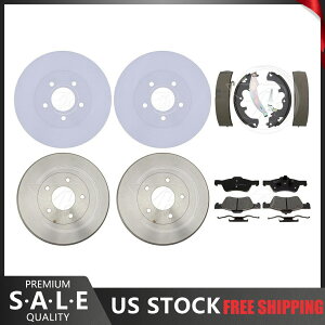 brake disc rotor 2008-2012フォードエスケープコーティングブレーキローターセラミックパッドブレーキドラムと靴 Fits 2008-2012 Ford Escape Coated Brake Rotors Ceramic Pads Brake Drums & Shoes