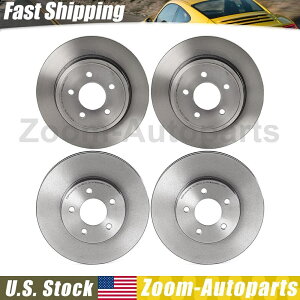 brake disc rotor ブレンボフロントリアブレーキローターコンプリート4フィット2005-2008フォードエスケープ Brembo Front Rear Brake Rotors Complete Set of 4 Fits 2005-2008 Ford Escape