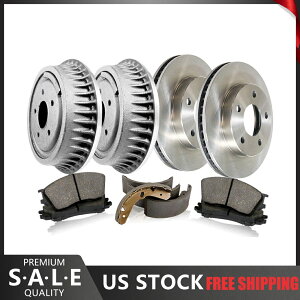 brake disc rotor 6xフロント、リアブレーキロータードラム、メタリックパッドシューズ新しいフィットシボレーC1500_SK 6X Front,Rear Brake Rotors Drums,Metallic Pads Shoes New fits Chevrolet C1500_SK