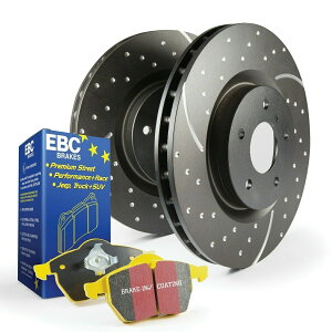 brake disc rotor 13-16��EBC�C���t�B�j�e�BQ50/Q50�n�C�u���b�hS5�L�b�g�C�G���[�X�^�b�t��GD���[�^�[S5KF1695 EBC For 13-16 Infiniti Q50/Q50 Hybrid S5 Kits Yellowstuff and GD Rotors S5KF1695�y���s�A���i�z