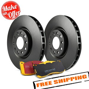 brake disc rotor EBC S13KF1488Xe[W13 2011-2018 RAM 3500̃CgXg[gv[tgu[LLbg EBC S13KF1488 Stage 13 Light Street Plain Front Brake Kit for 2011-2018 Ram 3500