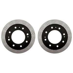 brake disc rotor 2017-2012 2011�N�V�{���[�V���o�[�h3500 HD�t�����gS�O���[�u�e�b�N�B�u���[�L���[�^�[ For 2017-2012 2011 Chevrolet Silverado 3500 HD Front S-Groove Tech. Brake Rotors�y���s�A���i�z