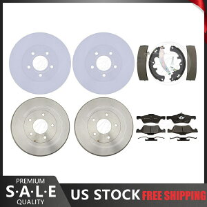 brake disc rotor 2011�N�̃}�[�L�����[�}���i�[�R�[�e�B���O�u���[�L���[�^�[�ƃZ���~�b�N�p�b�h�u���[�L�h�����ƌC Fits 2011 Mercury Mariner Coated Brake Rotors & Ceramic Pads Brake Drums & Shoes�y���s�A���i�z