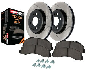 brake disc rotor STOPTECH 970.44058gbNptH[}X-2zC[fBXNu[LLbgt[^[t[^[t StopTech 970.44058 Truck Performance-2 Wheel Disc Brake Kit w/Slotted Rotors