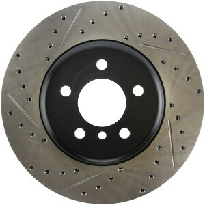 brake disc rotor STOPTECH 127.34124R SELECT SPORT SPORT Cross-drilled and Slotted Disc Brake Rotor StopTech 127.34124R Select Sport Cross-Drilled And Slotted Disc Brake Rotor�y���s�A���i�z
