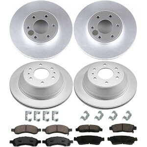 brake disc rotor 4փZbgu[LfBXNƃpbhLbgV{[V{[gCuCU[9-7x̐VpbhLbg 4-Wheel Set Brake Disc and Pad Kits New for Chevy Chevrolet Trailblazer 9-7x
