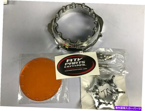 clutch kit }nYFZ 450_CNghCubNAEgNb`LbgX[p[vIWLS YAMAHA YFZ 450 DIRECT DRIVE LOCKOUT CLUTCH KIT SUPER PRO POLISHED WITH ORANGE LS