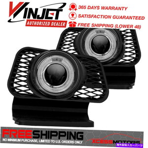 CO GAp[c tBbgEBWFbg03-07Vo[h02-06n[vWFN^[tHOCgiNAj Fit Winjet 03-07 Silverado 02-06 Avalanche Halo Projector Fog Lights (Clear)