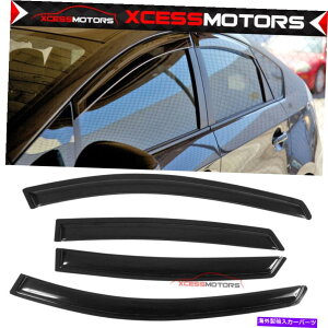 CO GAp[c K04-09g^vEXXW20XTChEBhEoCU[CftN^[4PCS Fits 04-09 Toyota Prius XW20 Slim Side Window Visors Rain Deflectors 4PCS