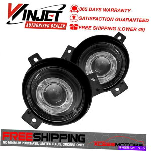 CO GAp[c tBbgEBWFbg01-03tH[hW[n[vWFN^[tHOCgNAYRH lhyA Fits Winjet 01-03 Ford Ranger Halo Projector Fog Lights Clear Lens RH LH Pair
